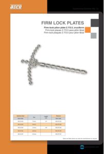 90419 ASCO Pilon Plate cruciform Orthopaedic Implant | ASCO Medical